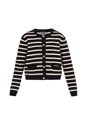 Cardigan - black offwhite
