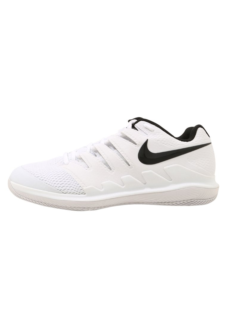 Nike Performance Air Zoom Vapor X Multicourt Tennis Shoes White Black Vast Grey Summit White White Zalando Co Uk