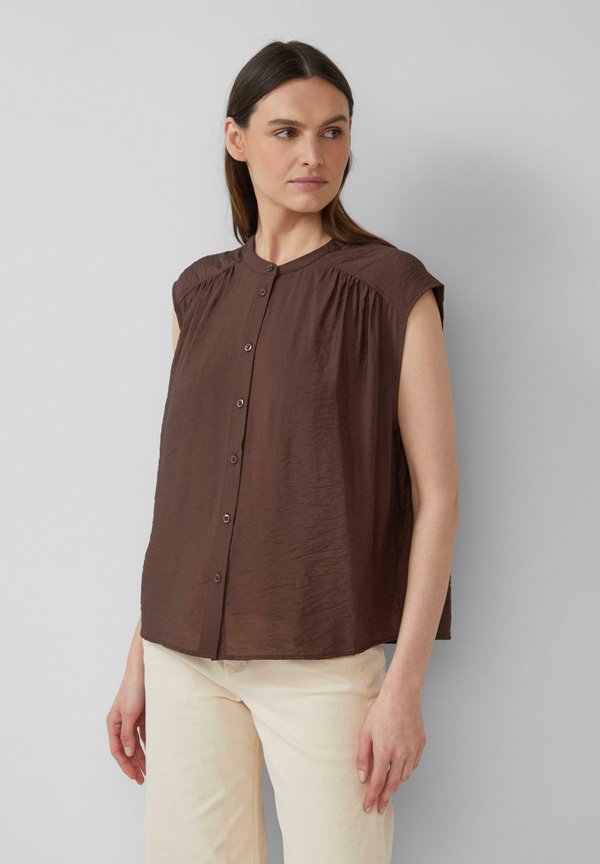 Bluse - mokka