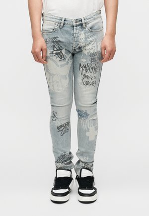 VAN WINKLE ROGUE GRAFFITI - Jeans Slim Fit - denim