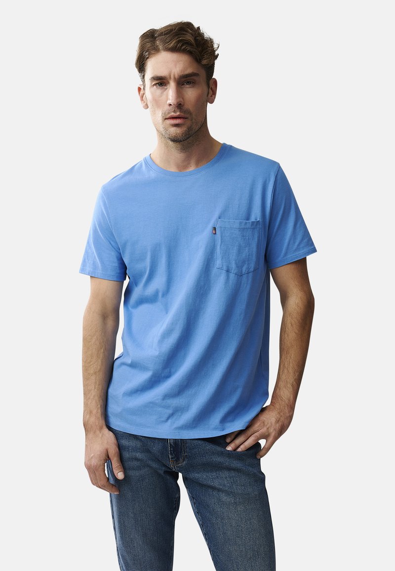 Lexington TRAVIS Tshirts basic blue/blå Zalando.dk