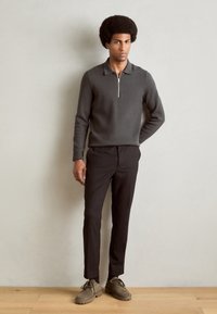 Clarks Originals DESERT ROCK - Derbies - mole grey
