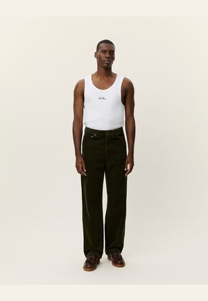 ROI CARPENTER - Blugi loose fit - forest green