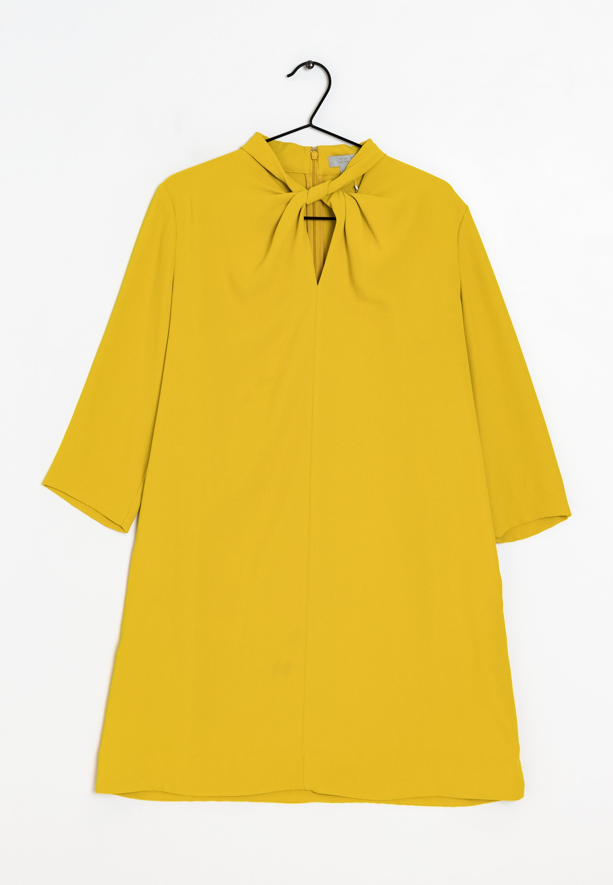 chinese dress ladies Yellow Cross Over Maxi Dress