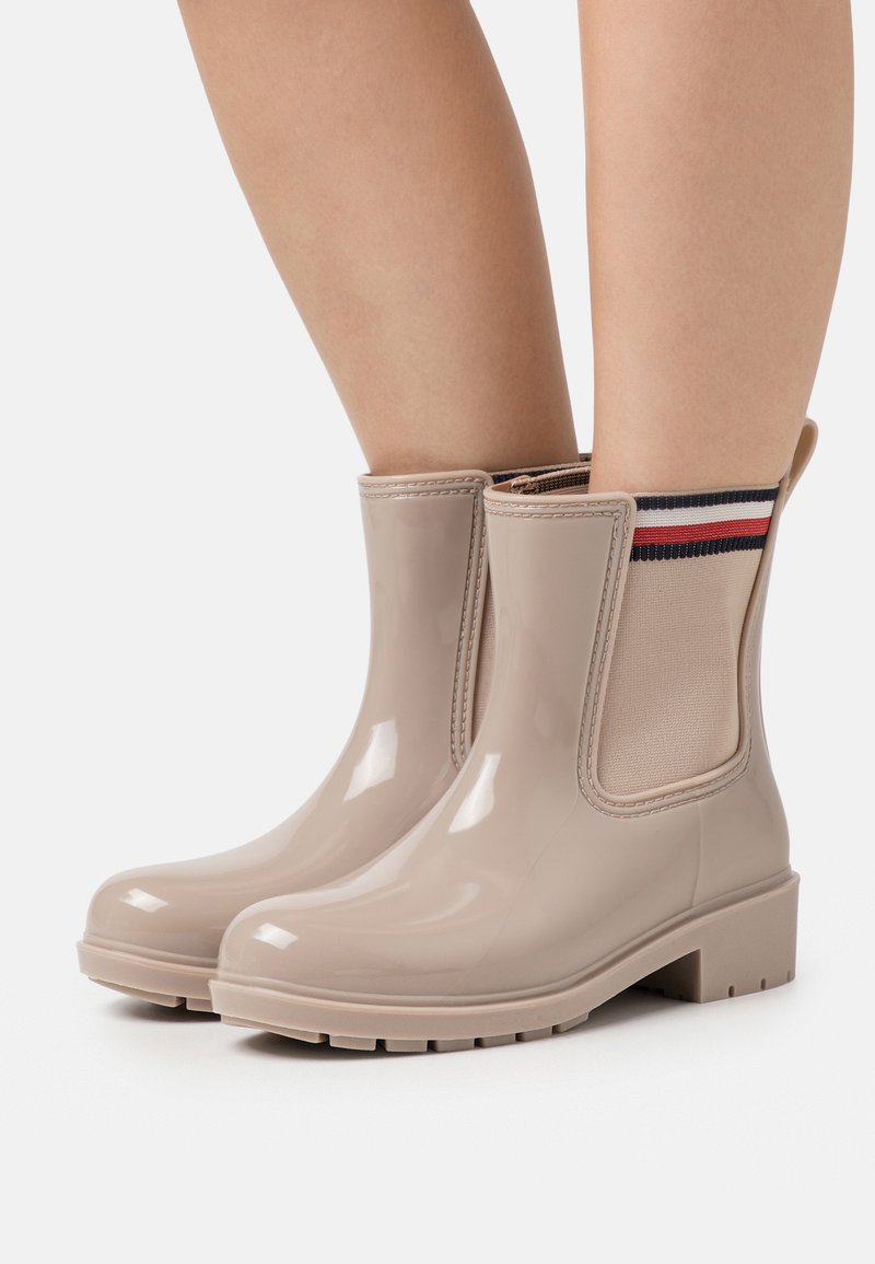 bottines caoutchouc tommy hilfiger