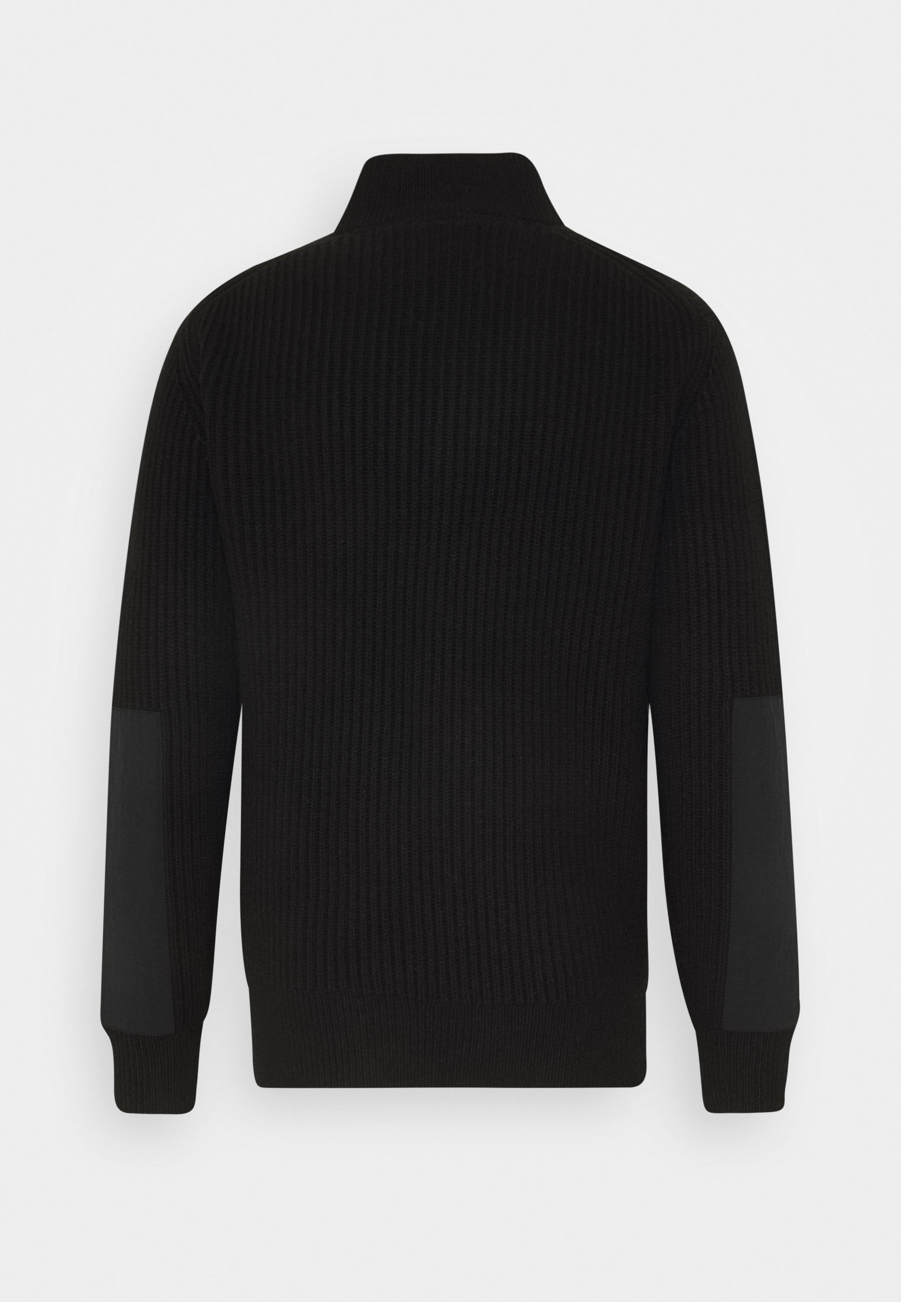 half jean half sweater jacket