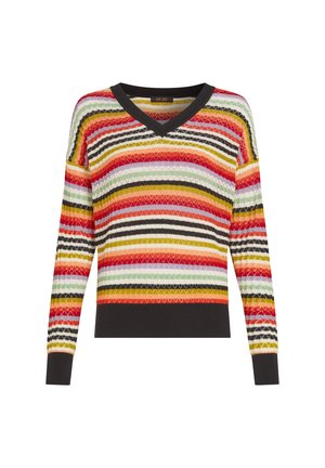 King Louie, MAUVE V TOP BASILE - Pullover - multi color