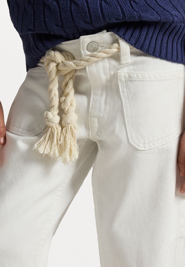 CURVED TAPERED COTTON DENIM JEAN - Slim fit jeans4