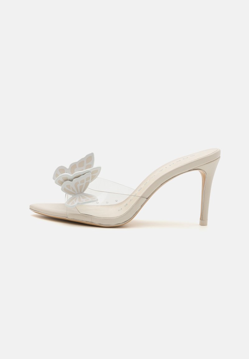 Sophia Webster - VANESSA MID MULE - Šľapky na opätku - gardenia, Zväčšiť