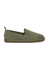 PULL&BEAR FLAT - Espadrile - khaki