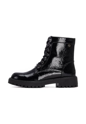 Botines con plataforma - black