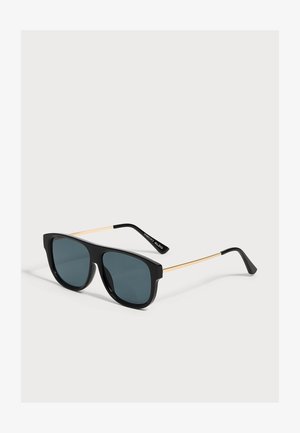 ALDO, AIDDEN UNISEX - Lunettes de soleil - black/gold-coloured