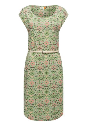 Jerseykleid - dusty green