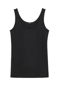 SOFT SLIM FIT - Top - black