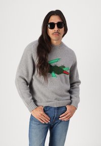 Lacoste Džemperis - silver chine