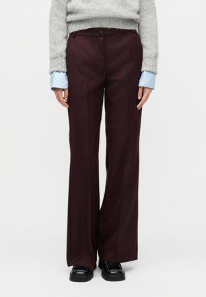 ESTROSO - Auduma bikses - bordeaux
