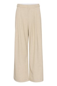 DECY PANTS - Trousers - light sand