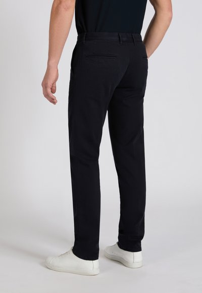 Slowear SLIM FIT  COTTON TWILL TROUSERS - INCOTEX - Chinos - very dark blue