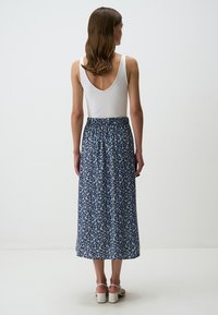 Jimmy Key FLORAL PATTERNED REGULAR WAIST - A-lijn rok - blue