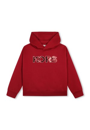 Sweat à capuche - ruby red