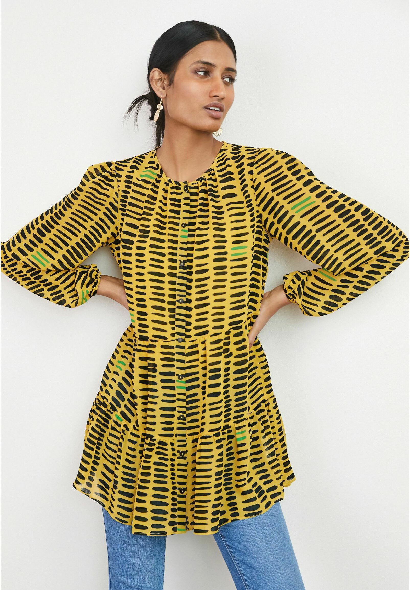 next longline blouse, magnanimous 