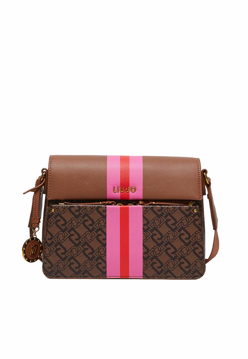 Sac à bandoulière format moyen couleur noir | Liu Jo