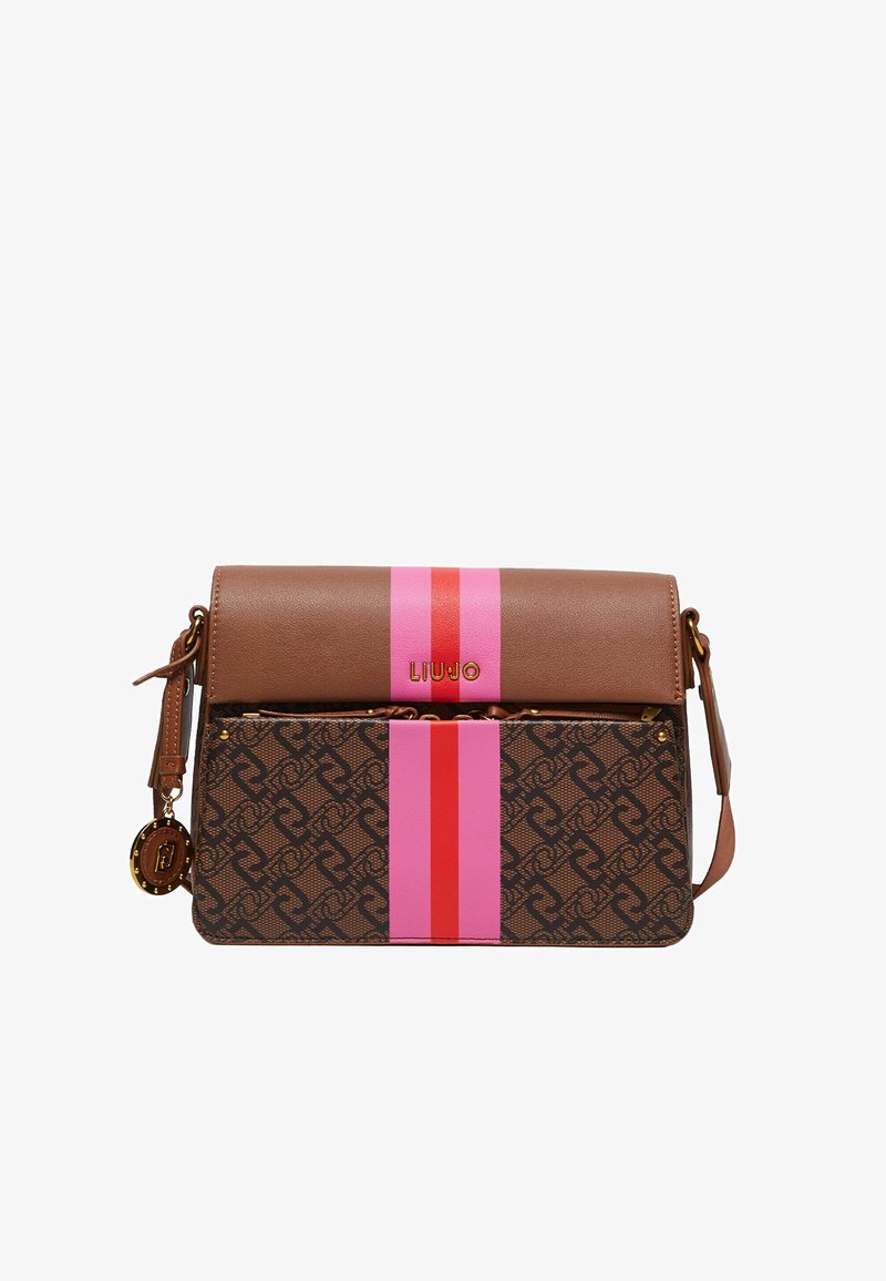 Sac à bandoulière format moyen couleur noir | Liu Jo Sac à bandoulière format moyen couleur noir | Liu Jo