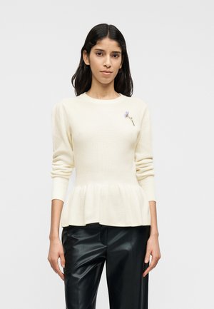 SABANNA - Πουλόβερ - open white
