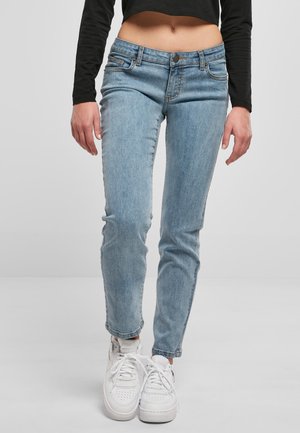 Urban Classics Straight leg jeans - tinted lightblue washed