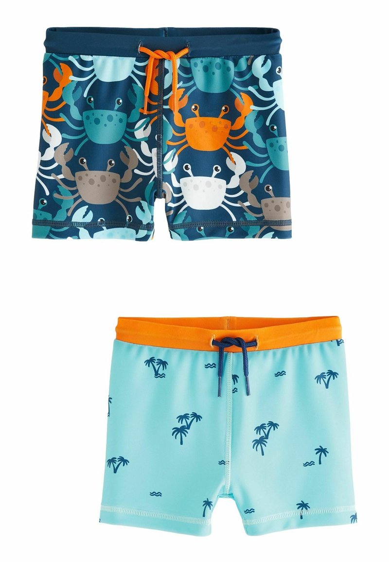 Next PRINTED REGULAR FIT  - Badeshorts - navy and blue