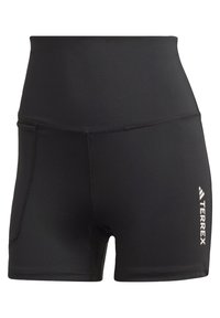adidas Performance Pantalón corto de deporte - black