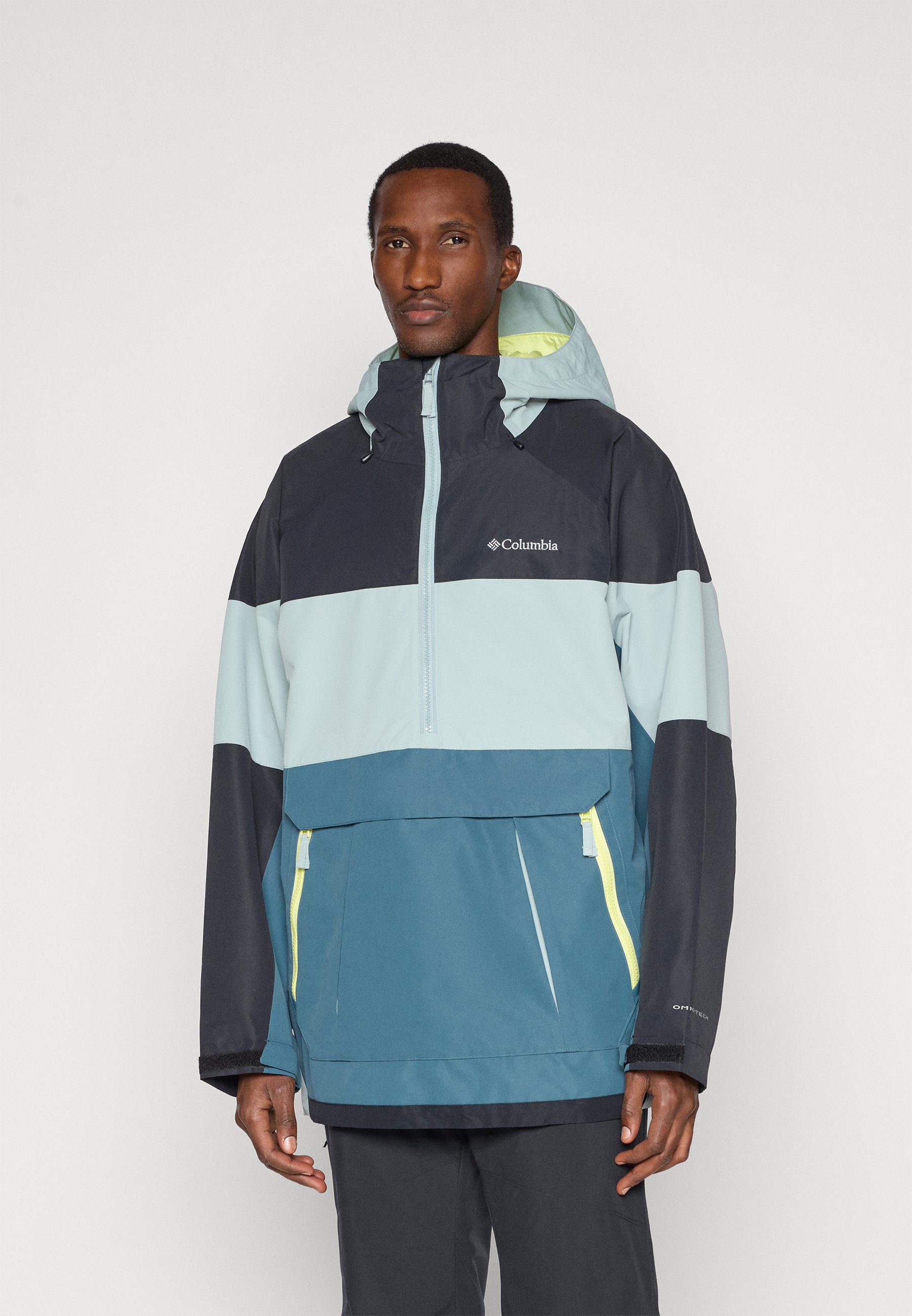 Veste De Ski Columbia Homme – Petite Taille (S) – Isotherme, Bleu/noir/gris – Vintage