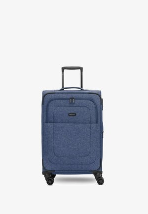 ESSENTIALS MEDIUM TROLLEY MIT DEHNFALTE - Trolley - blue