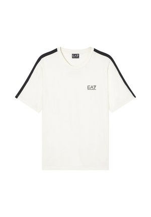 EA7 Emporio Armani, T-shirt con stampa - off white