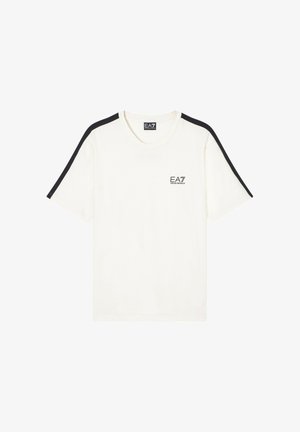 EA7 Emporio Armani, T-shirt con stampa - off white
