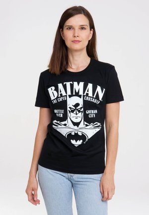 BATMAN - PORTRAIT - Print T-shirt - schwarz