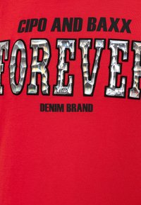 Cipo & Baxx T-Shirt print - red