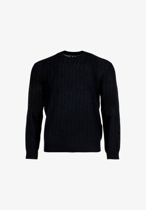 Armani Exchange, KNIT PULLOVER - Trui - dunkelblau