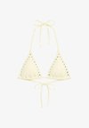 TRIANGLE STUDED - BIKINI TOP - Haut de bikini - yellow