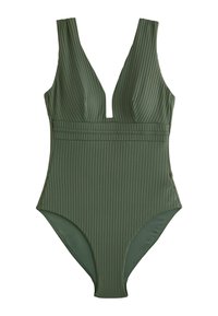 Nevybráno, khaki green rib