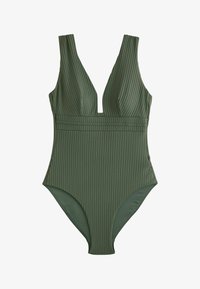 Unausgewählt, khaki green rib
