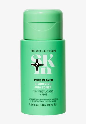 SKIN by Revolution REVOLUTION SKIN PORE PLAYER 2% SALICYLIC ACID & ALOE CLARIFYING BHA TONER - Ansiktstoner - 000