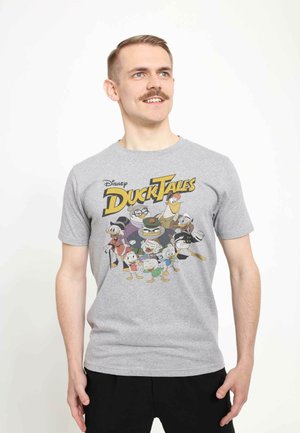 Henry Tiger DUCKTALES DUCKTALES GROUP UNISEX - Triko s potiskem - melange grey