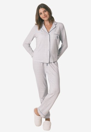 SET - Nattøj sæt - light blue