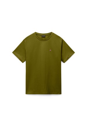 Napapijri, SALIS JERSEY SS - Обикновена тениска - olive