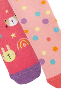 Next 2 PACK THERMAL COTTON RICH WELLY SOCKS - Zoknik - pink unicorn