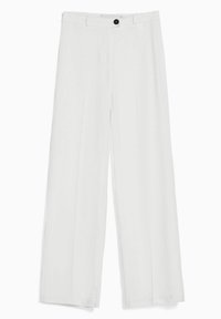 Bershka Kalhoty - white