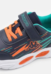 Kappa UNISEX - Športni copati - blue marine/orange