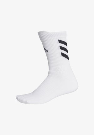 ALPHASKIN MAXIMUM CUSH PRIMEGREEN CREW - Sportsokken - white