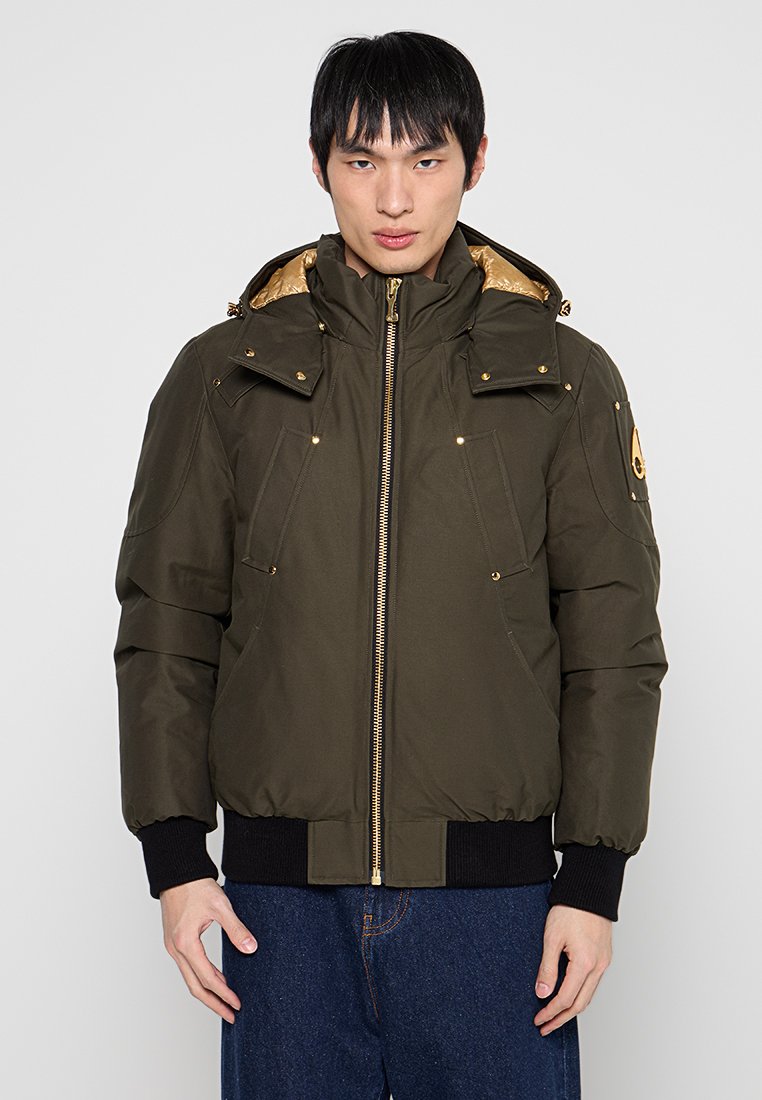 Moose Knuckles Gewatteerde jas olijfgroen Moose Knuckles Gewatteerde jas olijfgroen